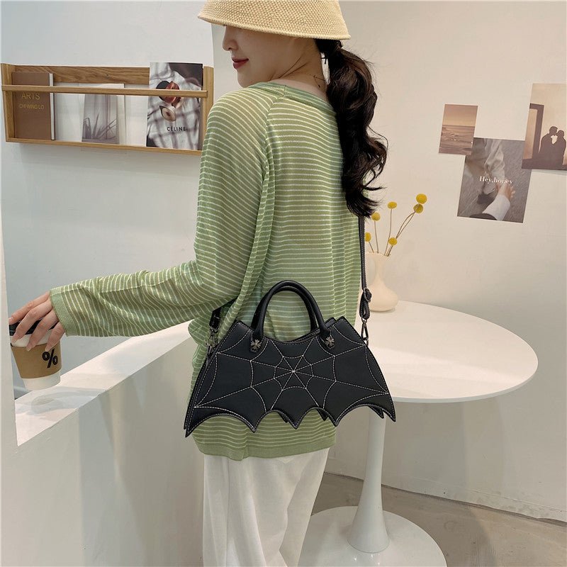 RALO Halloween Spider Web Bat Crossbody Shoulder Bag - RALO COLLECTION STUDIO