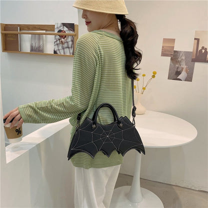 RALO Halloween Spider Web Bat Crossbody Shoulder Bag - RALO COLLECTION STUDIO