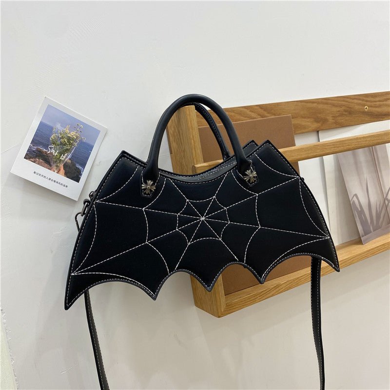 RALO Halloween Spider Web Bat Crossbody Shoulder Bag - RALO COLLECTION STUDIO