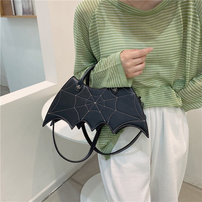 RALO Halloween Spider Web Bat Crossbody Shoulder Bag - RALO COLLECTION STUDIO