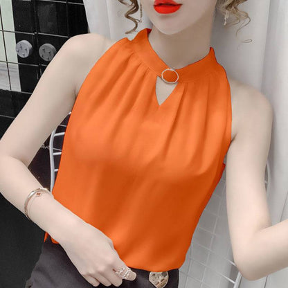 Halter Spaghetti Straps Vest Women's Top - RALO COLLECTION STUDIO