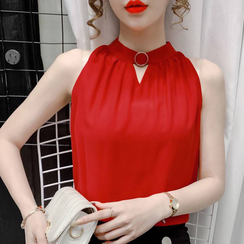 Halter Spaghetti Straps Vest Women's Top - RALO COLLECTION STUDIO