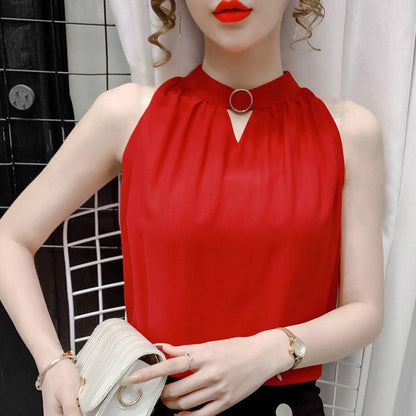 Halter Spaghetti Straps Vest Women's Top - RALO COLLECTION STUDIO