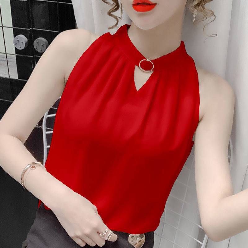 Halter Spaghetti Straps Vest Women's Top - RALO COLLECTION STUDIO