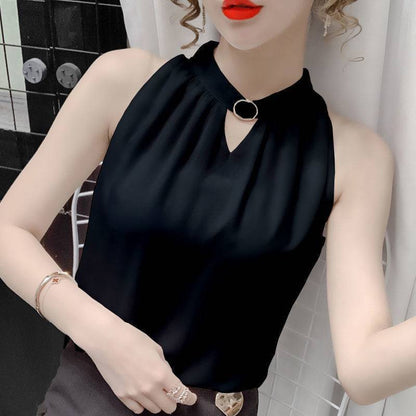 Halter Spaghetti Straps Vest Women's Top - RALO COLLECTION STUDIO