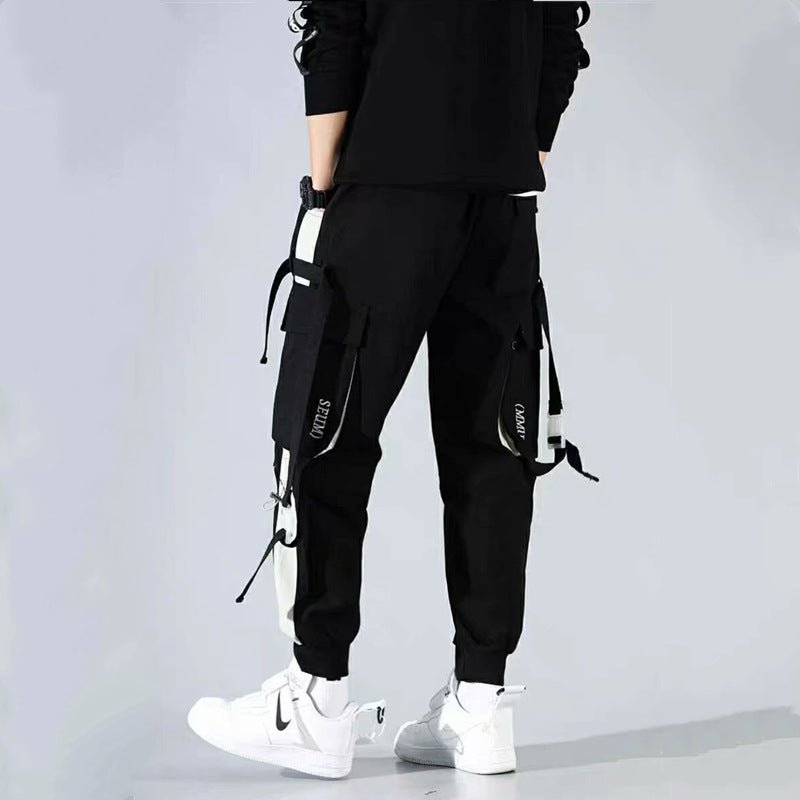 Harlan Cargo Pants With Streamers And Feet - RALO COLLECTION STUDIO