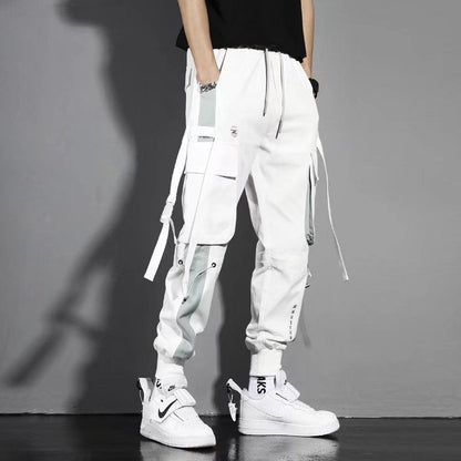 Harlan Cargo Pants With Streamers And Feet - RALO COLLECTION STUDIO