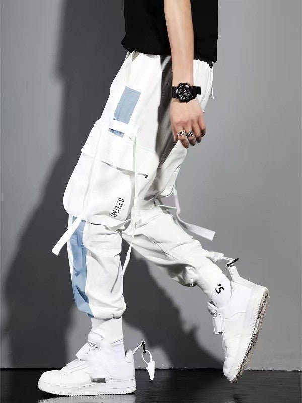 Harlan Cargo Pants With Streamers And Feet - RALO COLLECTION STUDIO