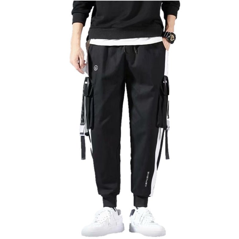 Harlan Cargo Pants With Streamers And Feet - RALO COLLECTION STUDIO