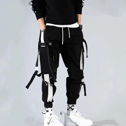 Harlan Cargo Pants With Streamers And Feet - RALO COLLECTION STUDIO
