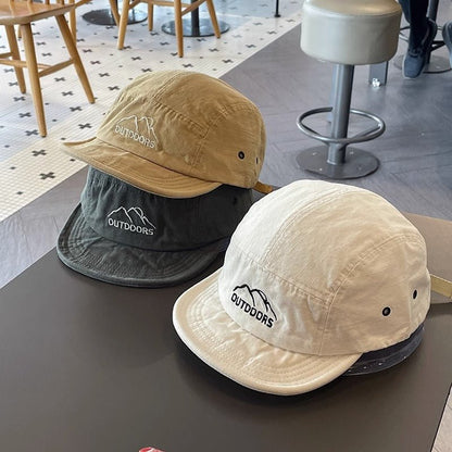 High-quality Japanese-style Baseball Cap With A Short Brim - RALO COLLECTION STUDIO