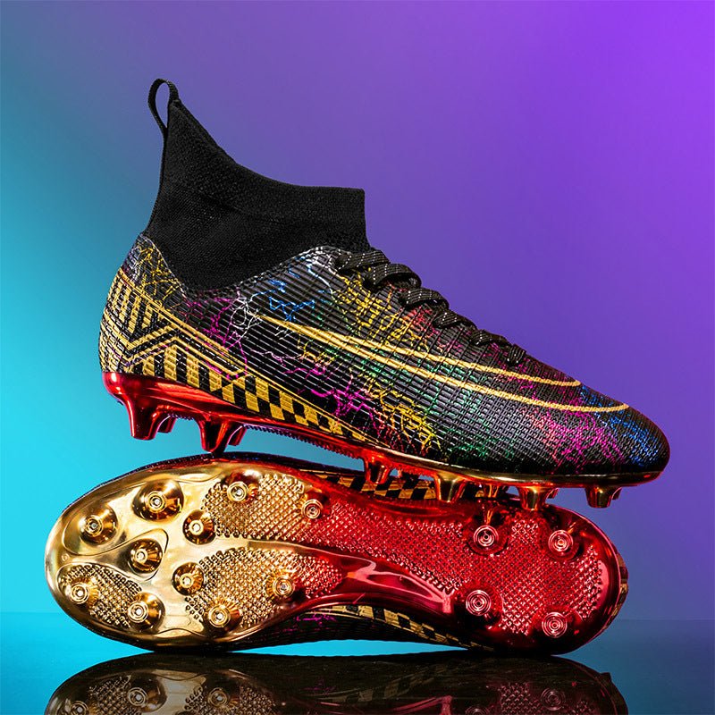 RALO High-Top Basketball Sneakers – Printed Sports Shoes with Synthetic Leather Design - RALO COLLECTION STUDIO