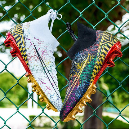RALO High-Top Basketball Sneakers – Printed Sports Shoes with Synthetic Leather Design - RALO COLLECTION STUDIO