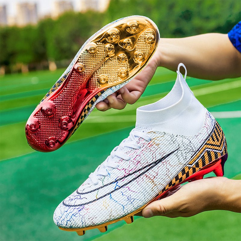 RALO High-Top Basketball Sneakers – Printed Sports Shoes with Synthetic Leather Design - RALO COLLECTION STUDIO