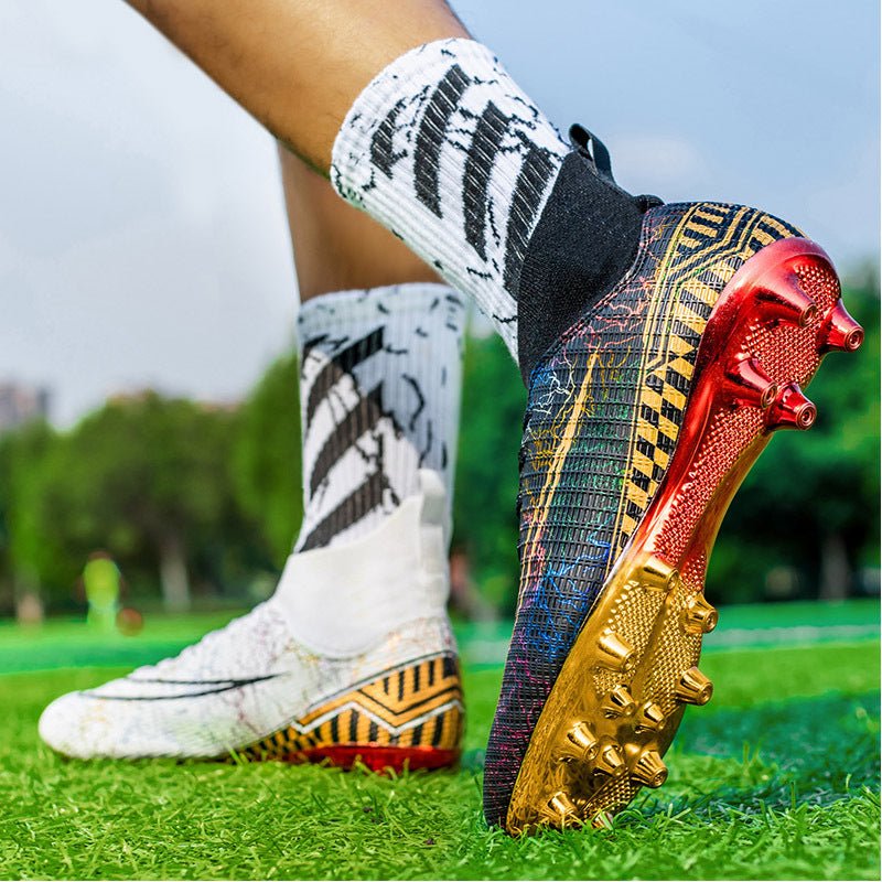 RALO High-Top Basketball Sneakers – Printed Sports Shoes with Synthetic Leather Design - RALO COLLECTION STUDIO