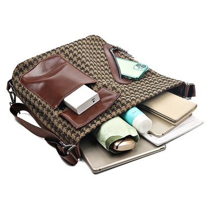 Ralo Wild Luxe Houndstooth Rivet Backpack - RALO COLLECTION STUDIO
