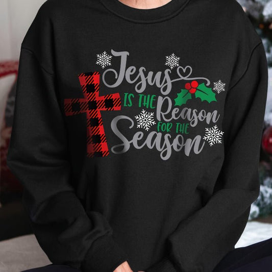 Jesus Is The Reason For This Season Women's Christian Pullover Sweatshirt - RALO COLLECTION STUDIO