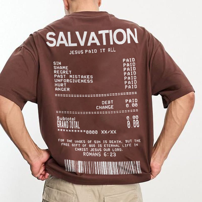 Jesus Paid It All Print T-shirt - RALO COLLECTION STUDIO