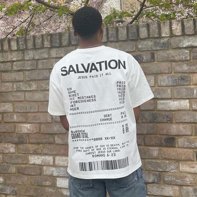 Jesus Paid It All Print T-shirt - RALO COLLECTION STUDIO