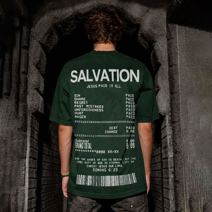 Jesus Paid It All Print T-shirt - RALO COLLECTION STUDIO