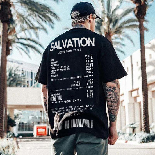 Jesus Paid It All Print T-shirt - RALO COLLECTION STUDIO