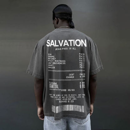 Jesus Paid It All Print T-shirt - RALO COLLECTION STUDIO