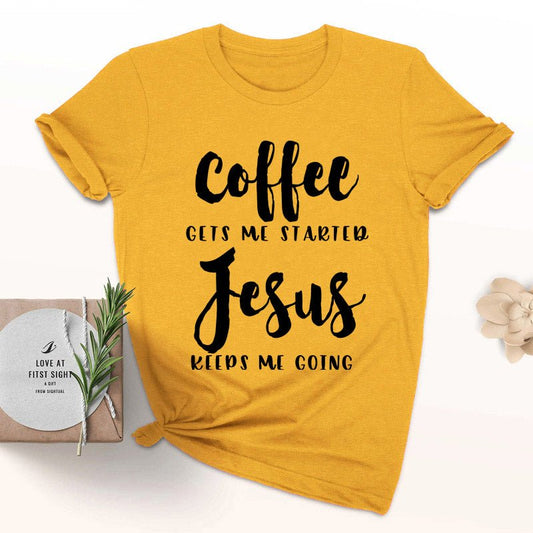 Jesus slogan T-shirt - RALO COLLECTION STUDIO