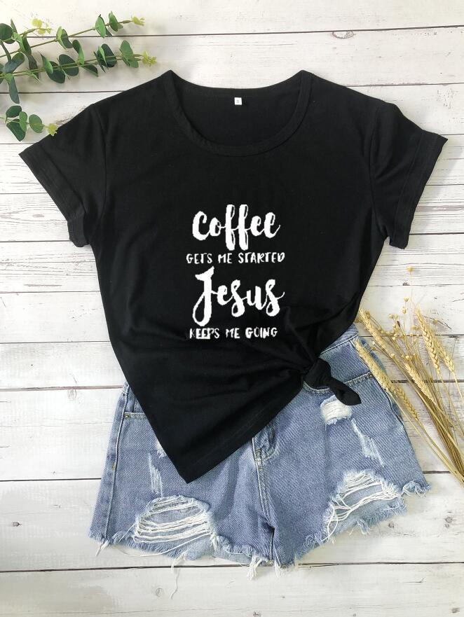 Jesus slogan T-shirt - RALO COLLECTION STUDIO