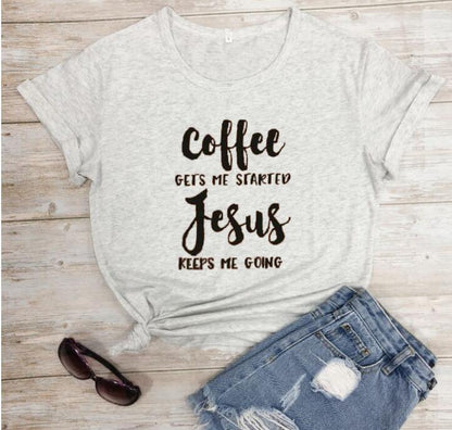 Jesus slogan T-shirt - RALO COLLECTION STUDIO