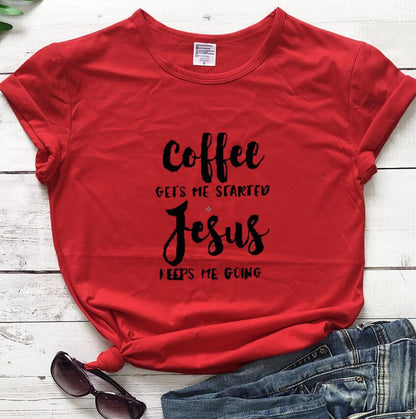 Jesus slogan T-shirt - RALO COLLECTION STUDIO