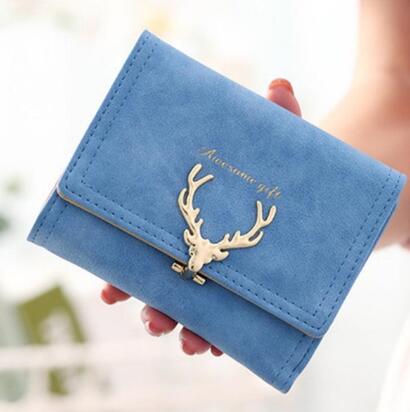 Korean Fashion Frosted Deer Woman Bag Multi Card Holding Bag Coin Purse - RALO COLLECTION STUDIO