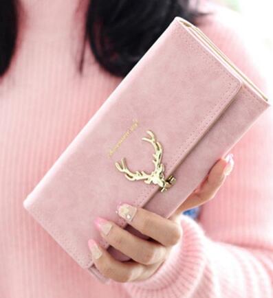 Korean Fashion Frosted Deer Woman Bag Multi Card Holding Bag Coin Purse - RALO COLLECTION STUDIO