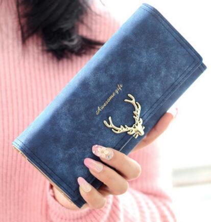 Korean Fashion Frosted Deer Woman Bag Multi Card Holding Bag Coin Purse - RALO COLLECTION STUDIO