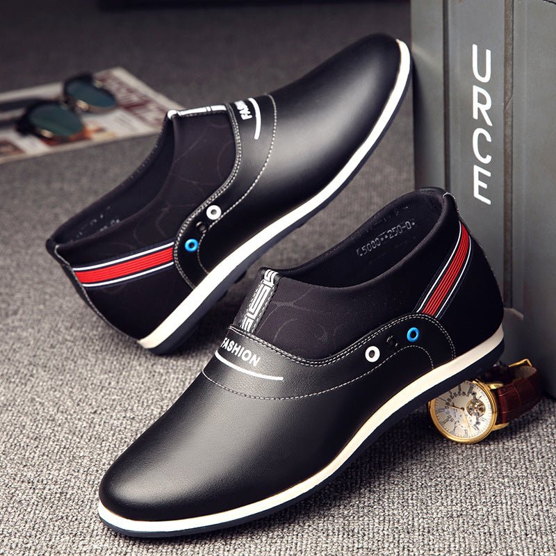 Korean Style Leisure Hollow-out Height Increasing Elevator Shoes For Men - RALO COLLECTION STUDIO