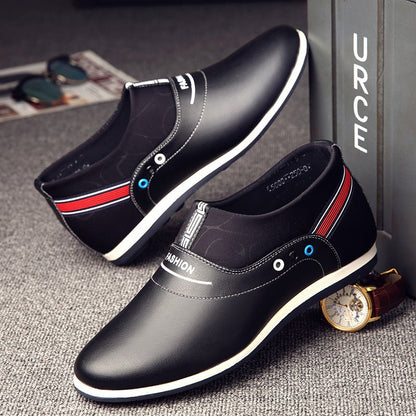 Korean Style Leisure Hollow-out Height Increasing Elevator Shoes For Men - RALO COLLECTION STUDIO