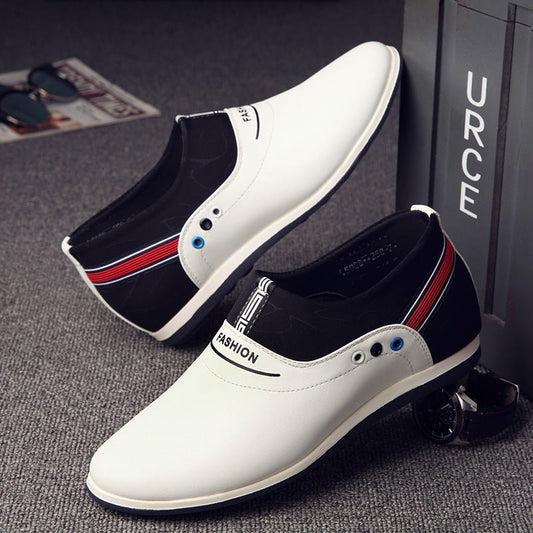 Korean Style Leisure Hollow-out Height Increasing Elevator Shoes For Men - RALO COLLECTION STUDIO