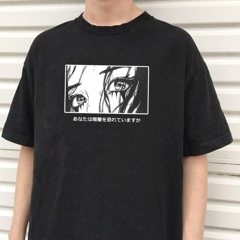 Ladies summer cartoon anime print T-shirt - RALO COLLECTION STUDIO