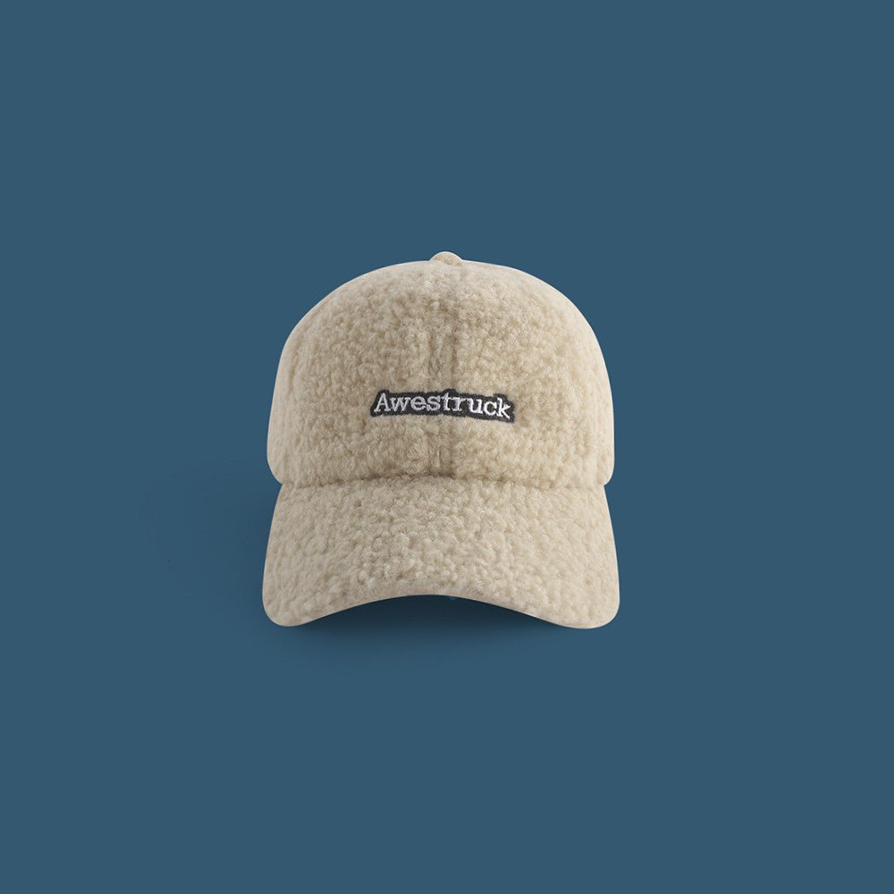 Lamb Wool Alphabet Plush Hat For Men And Women - RALO COLLECTION STUDIO