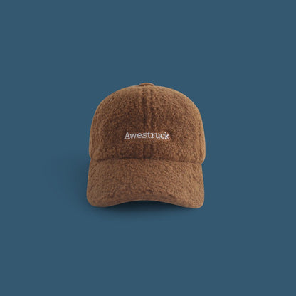 Lamb Wool Alphabet Plush Hat For Men And Women - RALO COLLECTION STUDIO