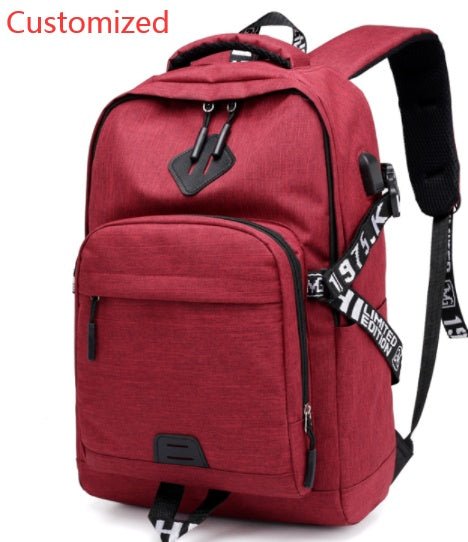 Laptop Backpack USB Charge Backpacks - RALO COLLECTION STUDIO