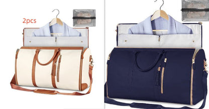 Large Capacity Travel Duffle Bag Women's Handbag Folding Suit Bag Waterproof Clothes Totes - RALO COLLECTION STUDIO
