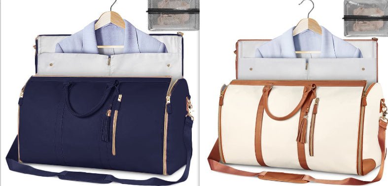Large Capacity Travel Duffle Bag Women's Handbag Folding Suit Bag Waterproof Clothes Totes - RALO COLLECTION STUDIO