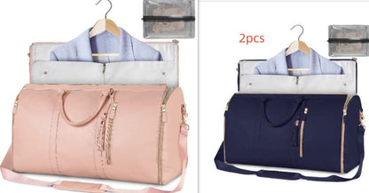 Large Capacity Travel Duffle Bag Women's Handbag Folding Suit Bag Waterproof Clothes Totes - RALO COLLECTION STUDIO