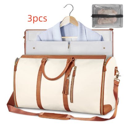 Large Capacity Travel Duffle Bag Women's Handbag Folding Suit Bag Waterproof Clothes Totes - RALO COLLECTION STUDIO