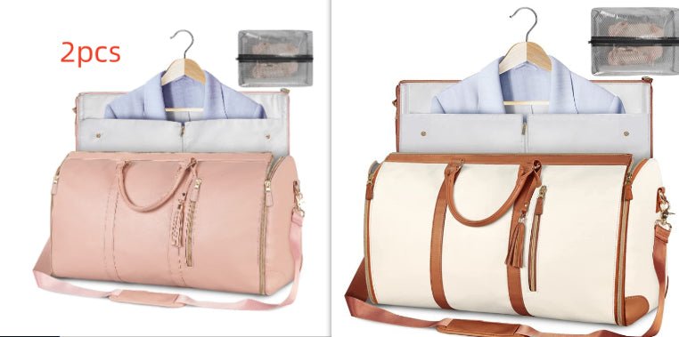 Large Capacity Travel Duffle Bag Women's Handbag Folding Suit Bag Waterproof Clothes Totes - RALO COLLECTION STUDIO