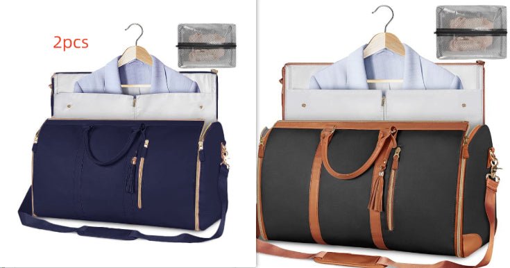 Large Capacity Travel Duffle Bag Women's Handbag Folding Suit Bag Waterproof Clothes Totes - RALO COLLECTION STUDIO