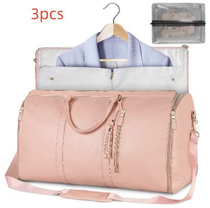 Large Capacity Travel Duffle Bag Women's Handbag Folding Suit Bag Waterproof Clothes Totes - RALO COLLECTION STUDIO
