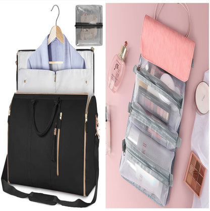 Large Capacity Travel Duffle Bag Women's Handbag Folding Suit Bag Waterproof Clothes Totes - RALO COLLECTION STUDIO