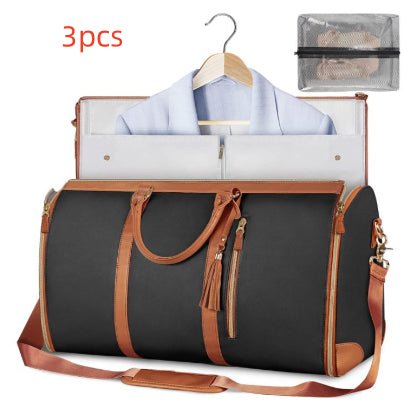 Large Capacity Travel Duffle Bag Women's Handbag Folding Suit Bag Waterproof Clothes Totes - RALO COLLECTION STUDIO