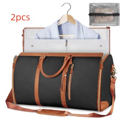 Large Capacity Travel Duffle Bag Women's Handbag Folding Suit Bag Waterproof Clothes Totes - RALO COLLECTION STUDIO